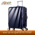 Good Quality ABS PC Luggage with Aluminium Trolley 4 Universal Wheels